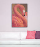Stampa su Tela con Applicazioni Flamingo 80x3,8x120 cm in Legno e canvas-7