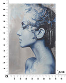 Stampa su Tela Face 80x3,8x120 cm in Legno di Pino e Canvas Multicolor-6