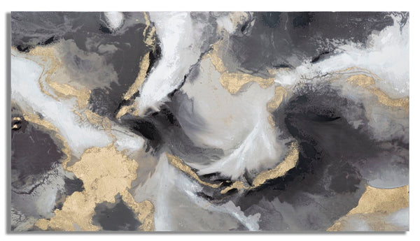 sconto Dipinto su Tela Richy 180x3,8x100 cm in Legno di Pino e Canvas Multicolor