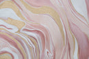 Dipinto su Tela Pinkly 80x2,8x80 cm in Legno di Pino e Canvas Multicolor-3
