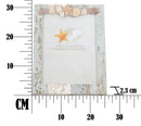 Cornice Shell 25,5x2,3x31,5 cm in Poliresina-7
