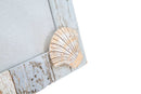 Cornice Shell 20,4x3,2x26,3 cm in Poliresina-5