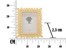 Cornice Leaf Glam 23,5x1,8x28,3 cm in Resina Oro-7