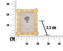 Cornice Loff Glam 21,3x2,3x26,8 cm in Resina Oro-7