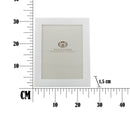 Cornice Cobble Glam 26x1,5x31,5 cm in Poliresina e Vetro Bianco-6