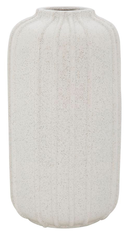 Vaso Ottus Ø23,5x43,5 cm in Ceramica Bianco e Grigio prezzo