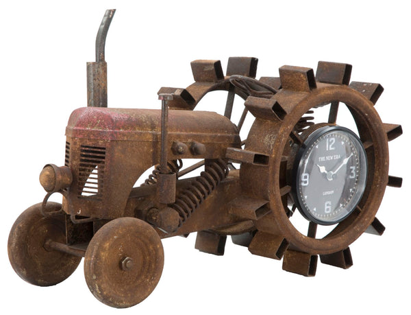 Orologio Trattore 43x20x23 cm in Ferro e MDF acquista