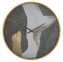 Orologio da Muro Art Ø60x6 cm in Ferro MDF e Vetro Multicolor-1