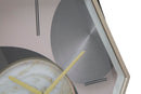 Orologio da Muro Blis 45x5,5x39 cm in Ferro MDF e Vetro Multicolor-5