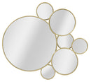 Specchio Glam Color 81x7,5x73 cm in Ferro Oro-1