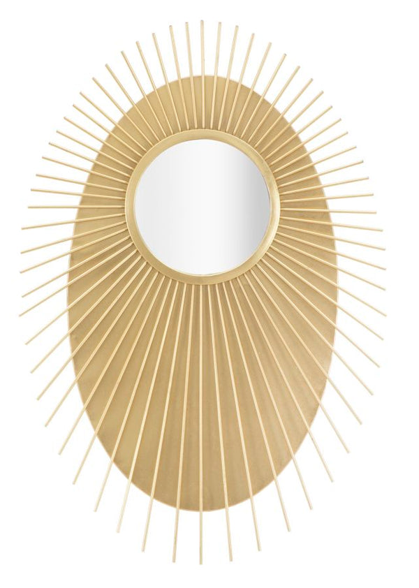 Specchio Eye Glam 75x8x110,5 cm in Ferro e MDF Oro online