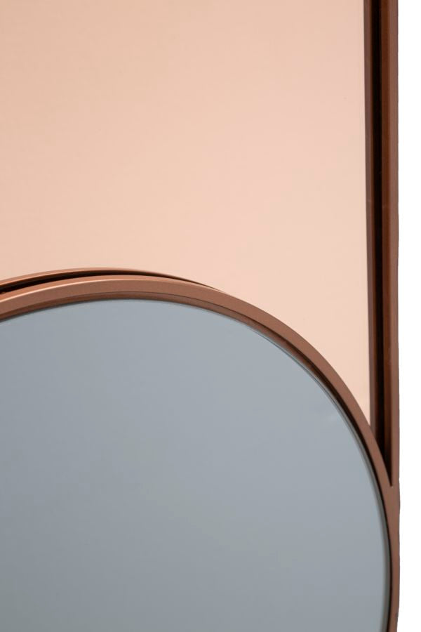 Specchio da Muro Soft 40x3x75 cm Specchio ROSE-2