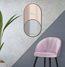 Specchio da Muro Soft 40x3x75 cm Specchio ROSE-4