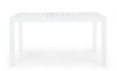 Tavolo Allungabile Hilde 140-210x77 cm Bianco in Alluminio-4
