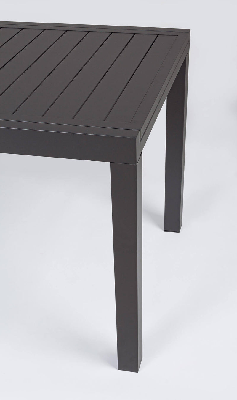 Tavolo da Giardino Allungabile 160/240x90x75 cm in Alluminio Hilde Antracite-3