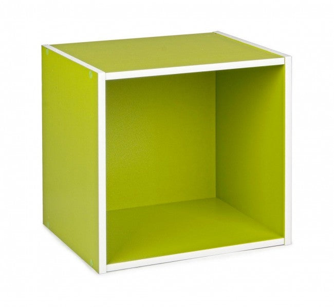 Cubo Composite in Legno Verde-1