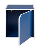 Cubo con Anta Composite in Legno Blu-3