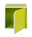Cubo con Anta Composite in Legno Verde-3