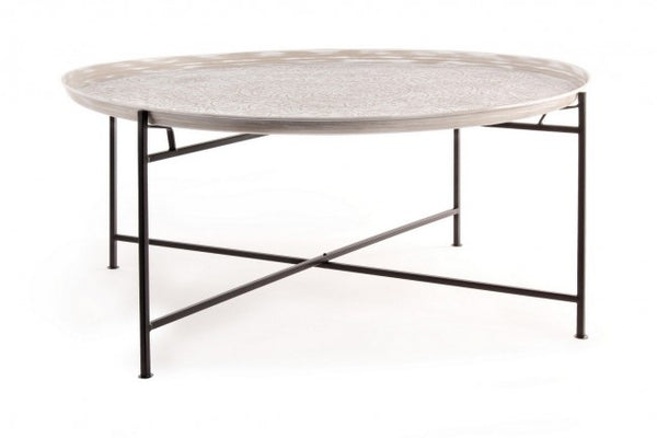 online Tavolino Anil D100 Rotondo in Metallo