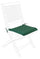 Cuscino Poly180 Verde Scuro Seduta Quadrata in Tessuto per Esterno