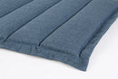 Cuscino Trapuntato Seduta Jeans Quadrata in Tessuto per Esterno-2