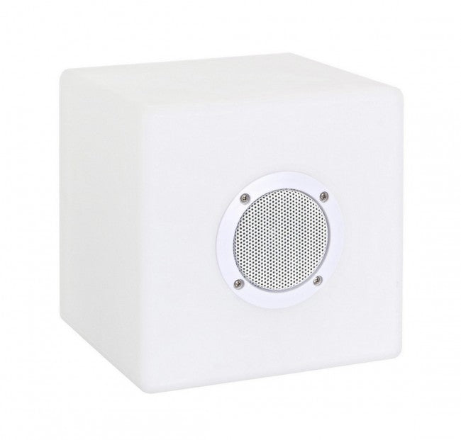 Lampada Led Cubo Speaker Pe 20x20 in Plastica-1