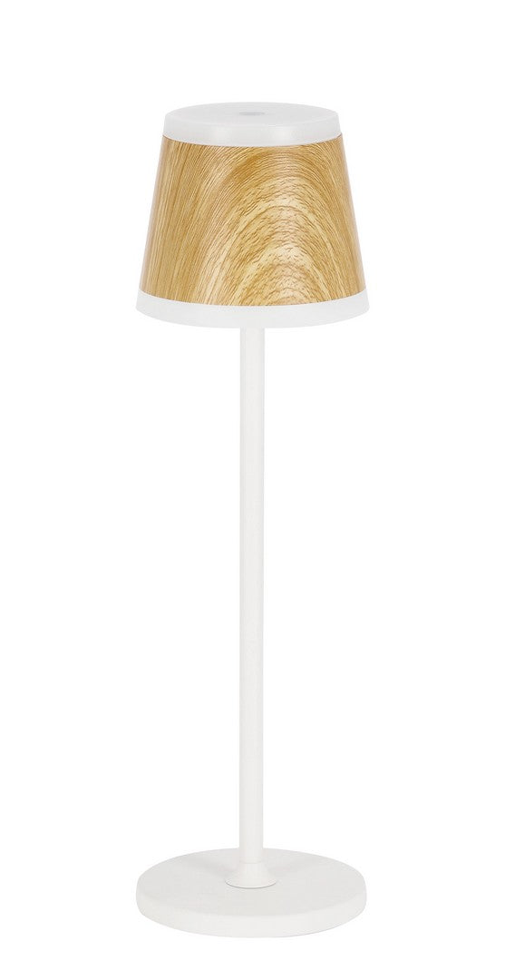 Lampada  da Tavolo Ø11x38,5 cm in Metallo Klara Bianca acquista