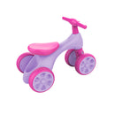 Bicicletta Pedagogica per Bambina 57x34x42 cm 4 Ruote Quad Rosa-2