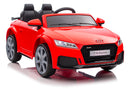Macchina Elettrica per Bambini 12V Audi TT RS Roadster Rossa-7