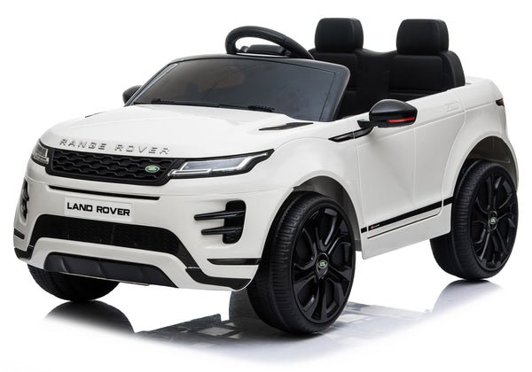 acquista Macchina Elettrica per Bambini 12V con Licenza Land Rover Evoque Bianca