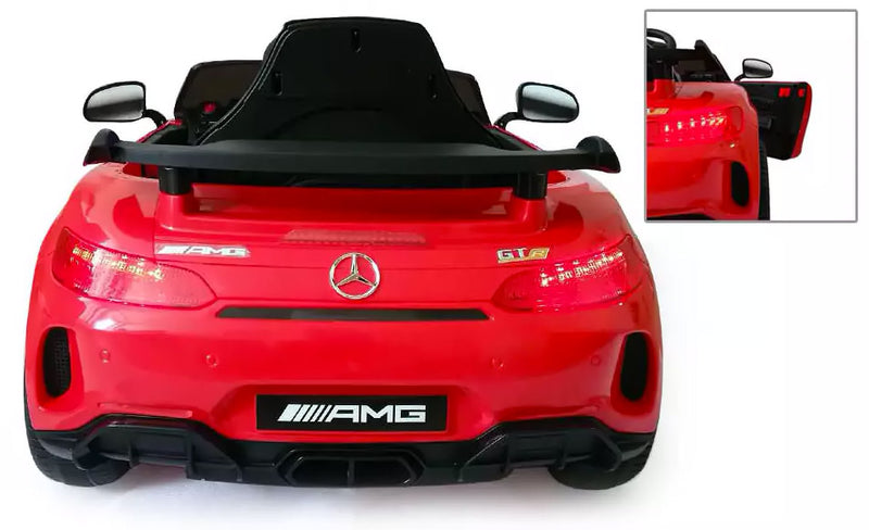 Macchina Elettrica per Bambini 12V Mercedes GTR AMG Rossa-6