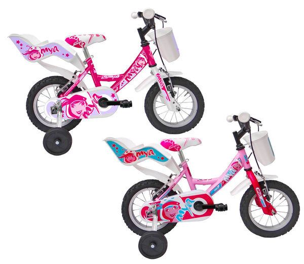 Bicicletta per Bambina 12” 2 Freni Bimba Mya Ciclamino o Rosa/Ciclamino online