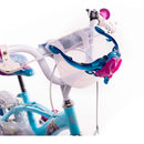 Bicicletta per Bambina 12” 2 Freni con Licenza Disney Frozen Azzurra-2