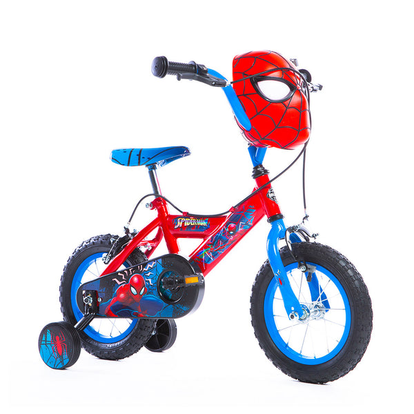 sconto Bicicletta per Bambino 12” 2 Freni con Licenza Marvel Spiderman Blu