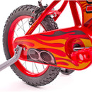 Bicicletta per Bambino 14” 2 Freni con Licenza Disney Cars Rosso-3