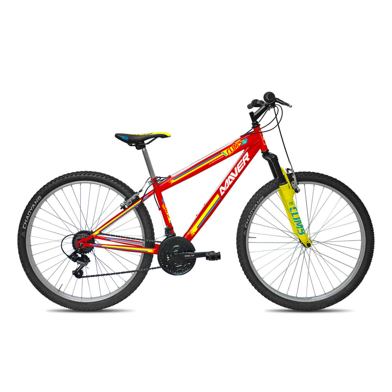 Bicicletta MTB Ragazzo 27,5” 18 Velocità Climb Nero o Rosso o Antracite-3