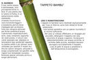 Tappeto bambù cm 240x180x0,5-3