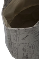 Cestone Home Bag Writings Ø40x45 cm Cotone-6