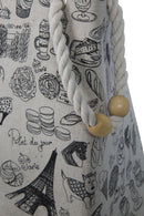 Cestone Paris Bag 40x32x48 cm Cotone-3