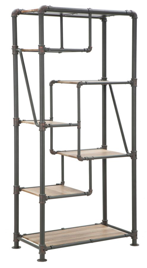 Libreria Manhattan Big 93x47x190 cm MDF e in Ferro prezzo