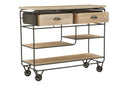 Console Industry 98,5x37,5x82 cm in Ferro e MDF-4