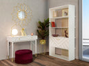 Console Luxy 100x40x79 cm in Legno e MDF e in Ferro Bianco e Oro-9