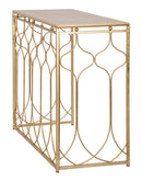 Consolle Arab 96,5x41x78 cm in Ferro Oro-3