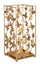 Porta Ombrelli Butterfly 22,5x22,5x48,5 cm in Ferro Oro