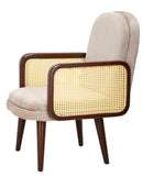 Poltrona 77x80x93 cm in Tessuto Imbottito-3