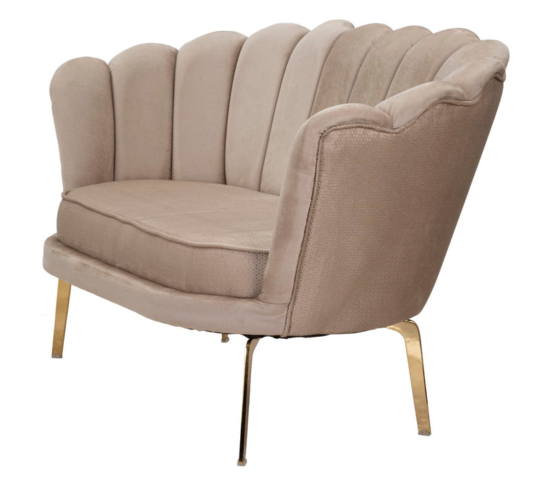 Divano 2 Posti 136x76x78 cm in Tessuto Imbottito-3