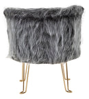 Poltrona 73x64x77 cm in Tessuto Imbottito-6