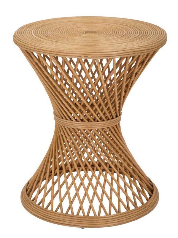 prezzo Tavolino Basso Ø48x56 cm in Rattan