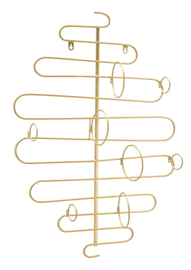 Portabottiglie da Muro 53x13x72 cm in Metallo-2