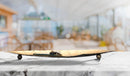 Svuota Tasche Foglia Long 38x3x11 cm in Ferro Oro-7